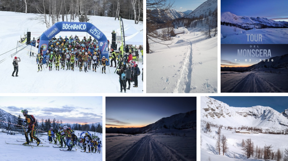 Tour del Monscera 2026: sabato 7 febbraio la gara di sci alpinismo a Bognanco